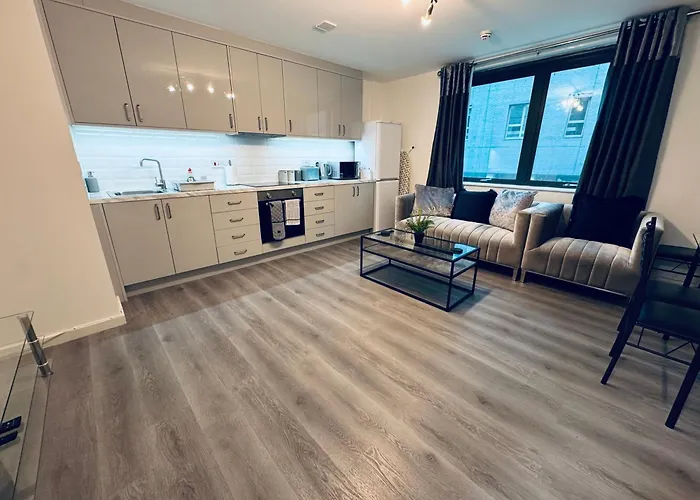 Modern Smart 2 Bedroom Apartment Central Manchester